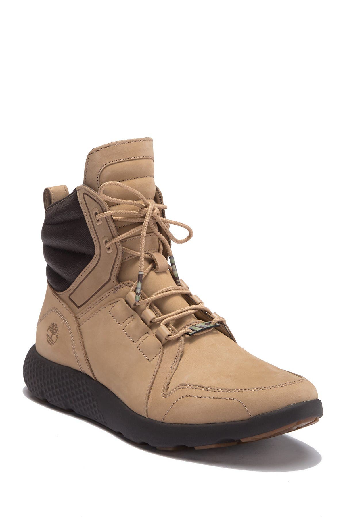 timberland flyroam leather sneaker boots