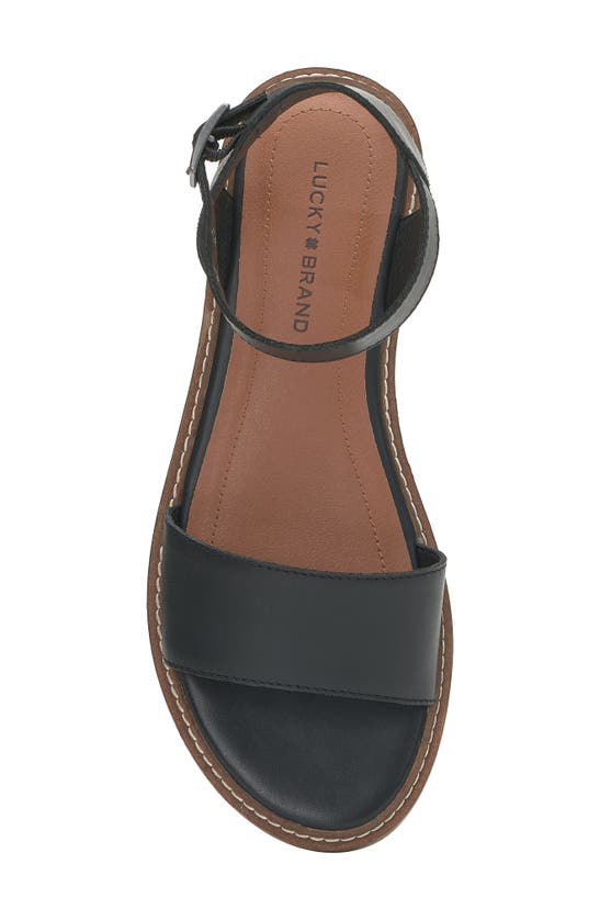 Shop Lucky Brand Kimaya Sandal In Black