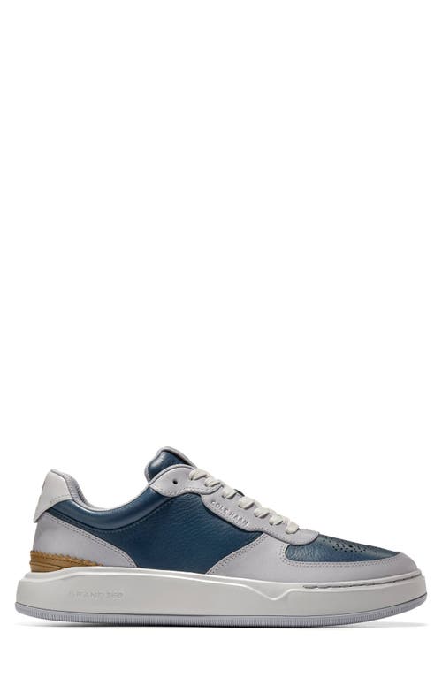 Cole Haan Men's Grandpr Crossover Lace Up Sneakers - Regular In Blue Wing Teal/sle