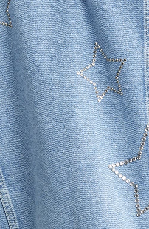 Rails Grove Embellished Boyfriend Trucker Denim Jacket In Supernova