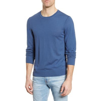 7 For All Mankind Slim Fit Merino Wool Sweater, Blue