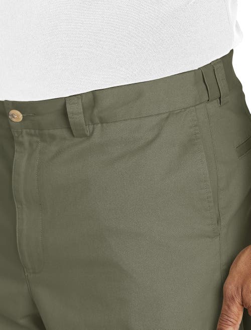 Shop Harbor Bay By Dxl Waist-relaxer Shorts In Olive Grn