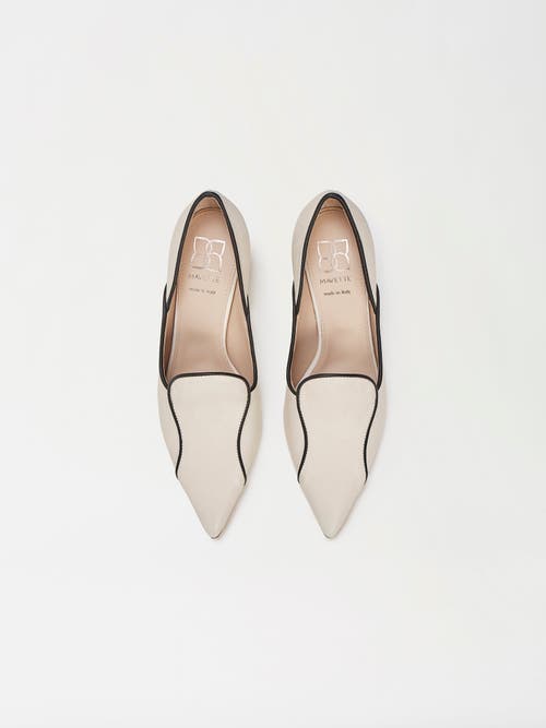 Shop Mavette Fiona Loafer In Ivory