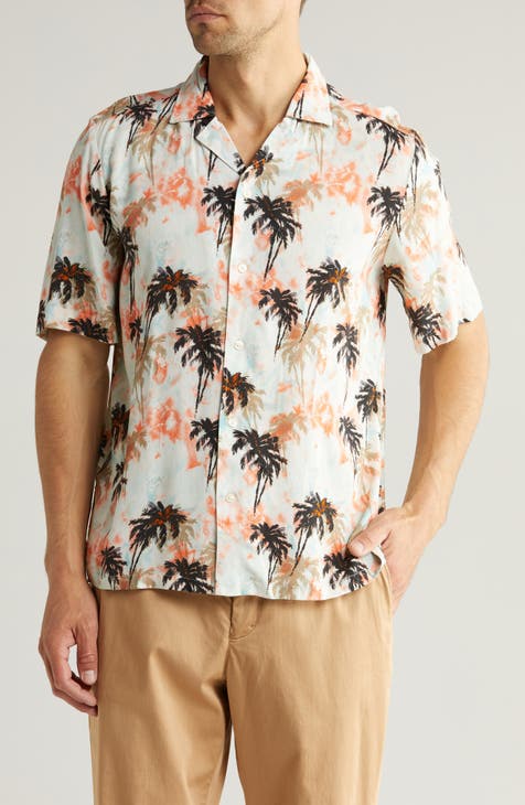 Men's BOSS Short Sleeve Button Down Shirts | Nordstrom Rack