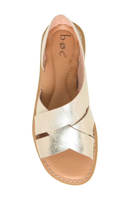 Shop B O C By Børn Kamryn Sandal In Champagne