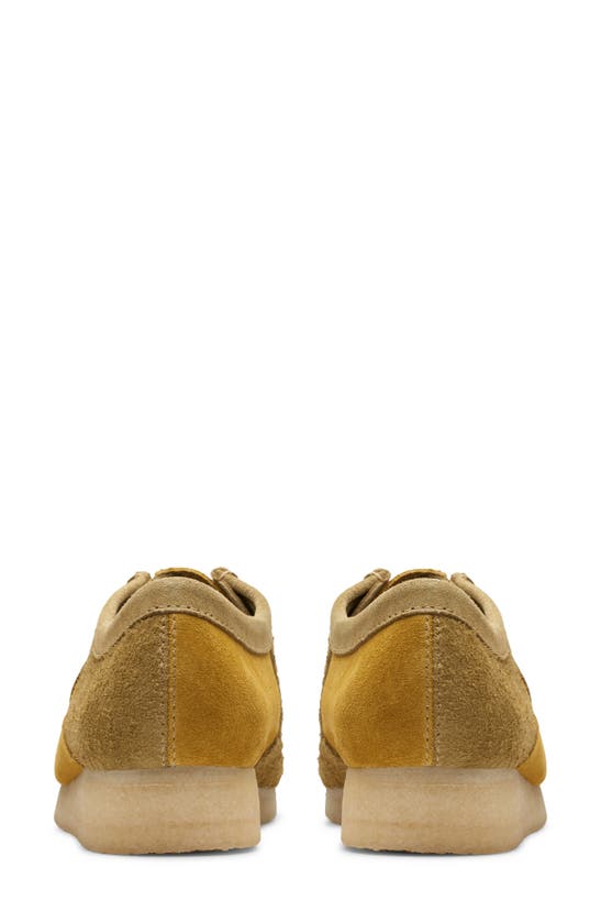 Shop Clarks Wallabee Chukka Shoe In Olive Combi