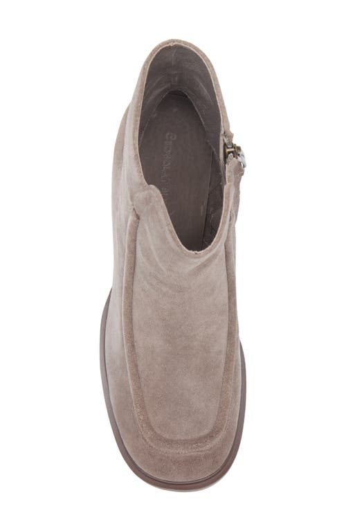 Shop Chocolat Blu Haru Bootie In Taupe Suede