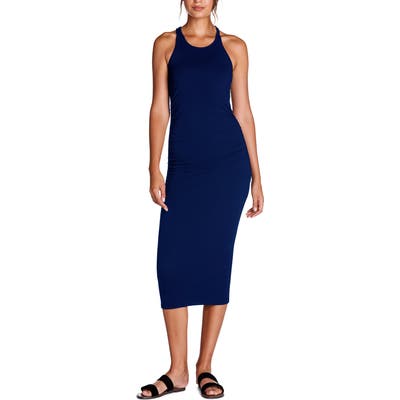 Michael Stars Racerback Midi Dress, Blue
