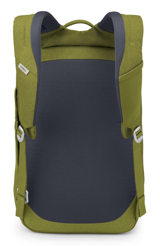 Osprey Large Arcane Recycled Polyester Commuter Backpack In Matcha Green Heather