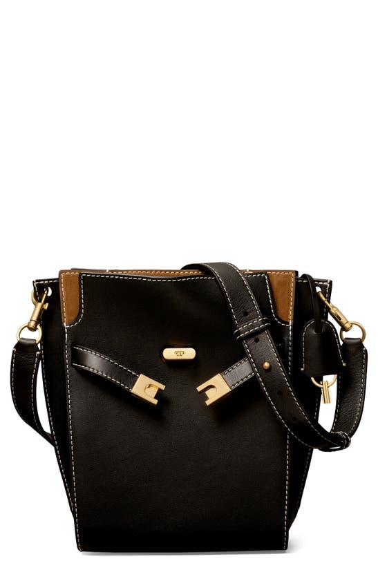 Tory Burch Lee Radziwill Double Bucket Bag in Brown