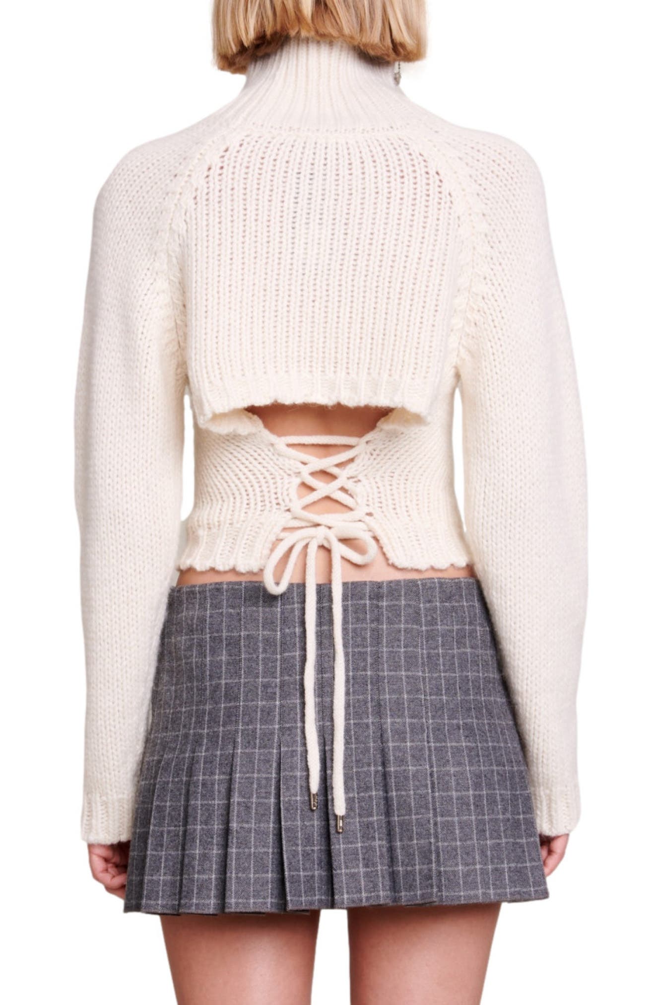 Silk Cashmere Cotton Blend Shortsleeve Sweater