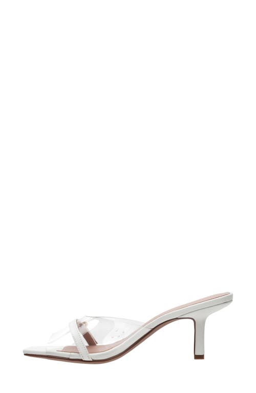 Shop Linea Paolo Gillian Sandal In Clear/eggshell