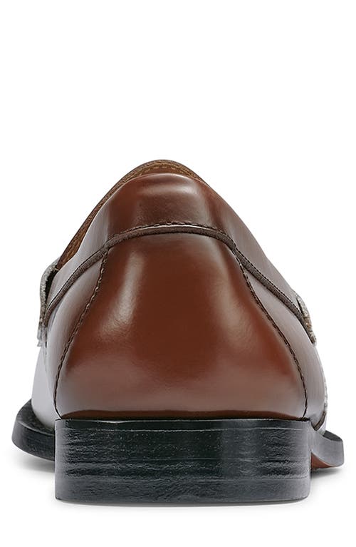Shop G.h.bass Logan Colorblock Penny Loafer In Whiskey/white