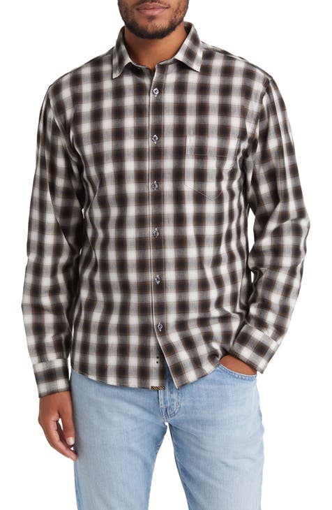 Tuscumbia Standard Fit Plaid Button-Up Shirt