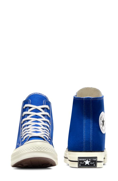 Shop Converse Chuck Taylor® All Star® 70 High Top Sneaker In Nice Blue/black/egret