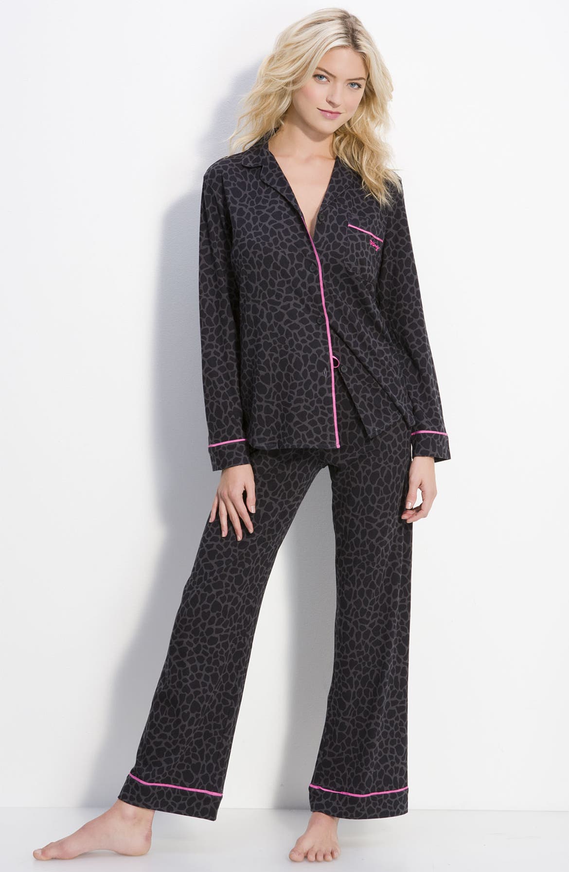 DKNY Print Knit Pajamas | Nordstrom