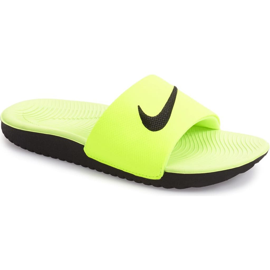 Nike Kids' Kawa Sport Slide In Yellow
