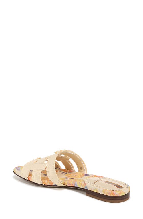 Sam Edelman Bay Fray Slide Sandal In Wheat