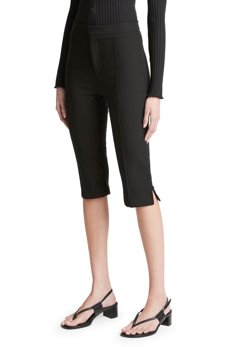 Vince Pintuck Detail Slim Fit Capri Pants Nordstrom