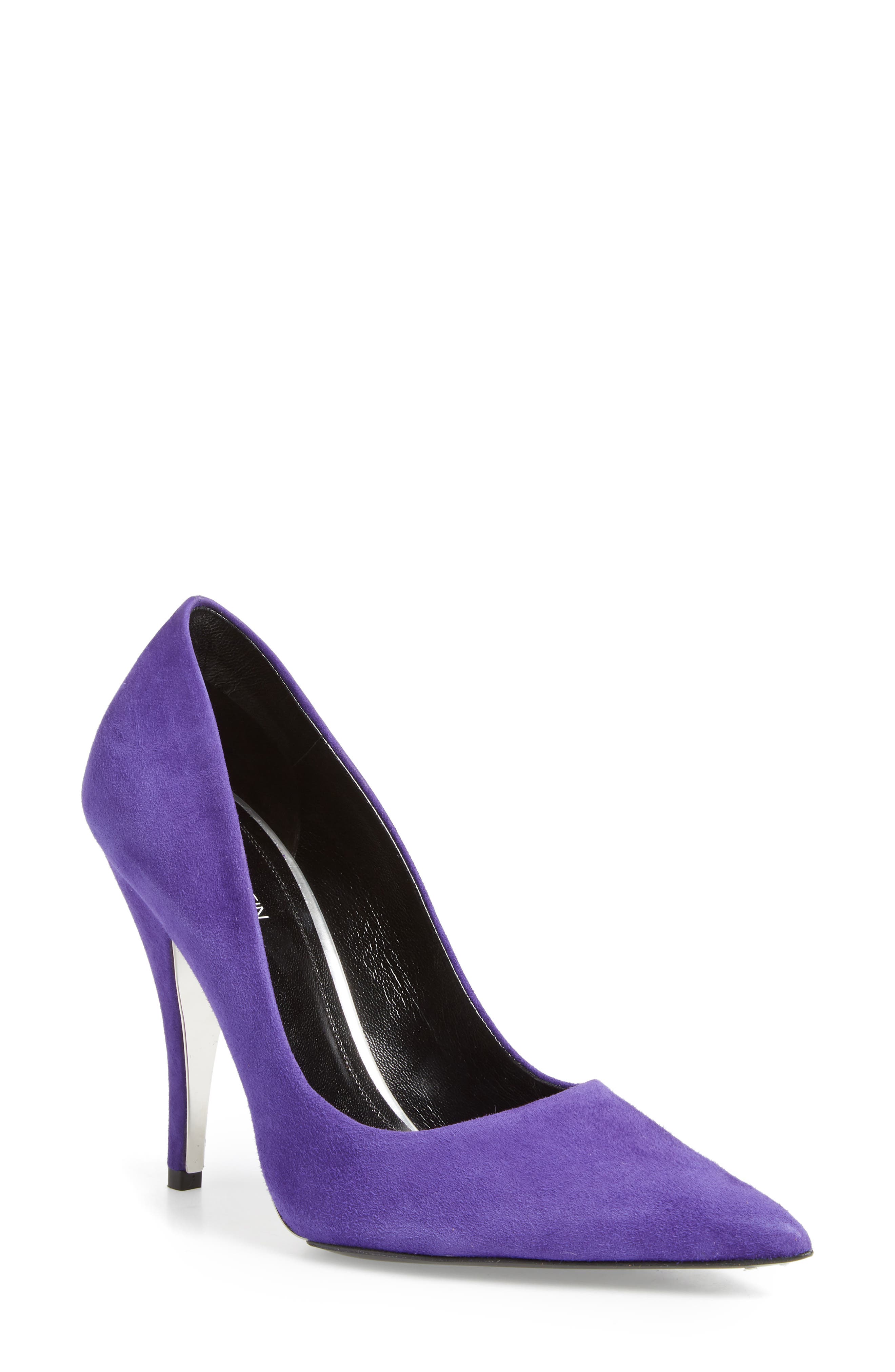 calvin klein purple shoes