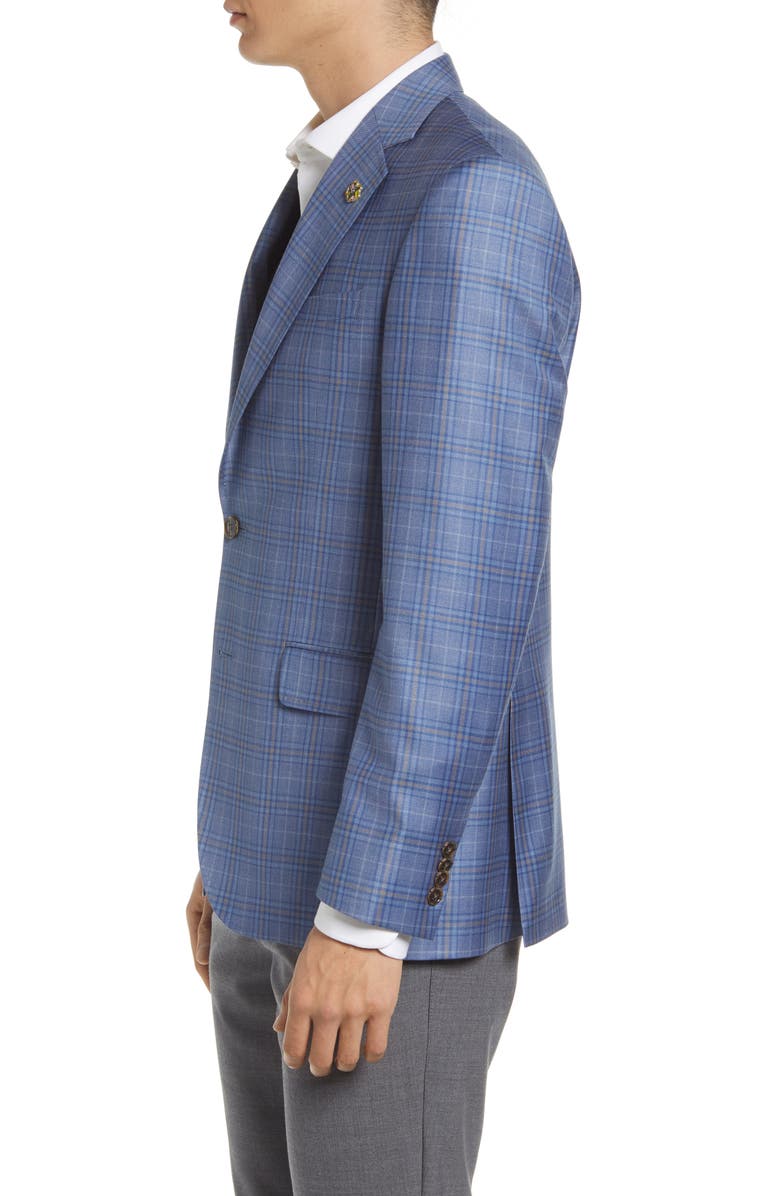 Ted Baker London Jay Windowpane Slim Fit Wool Sport Coat | Nordstrom Ted Baker London Jay Windowpane Slim Fit Wool Sport Coat | Nordstrom