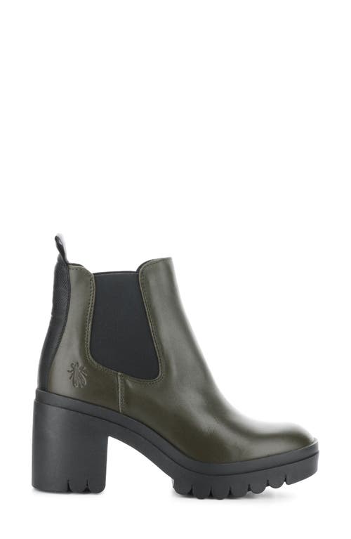 Shop Fly London Tope Chelsea Boot In Military Dublin