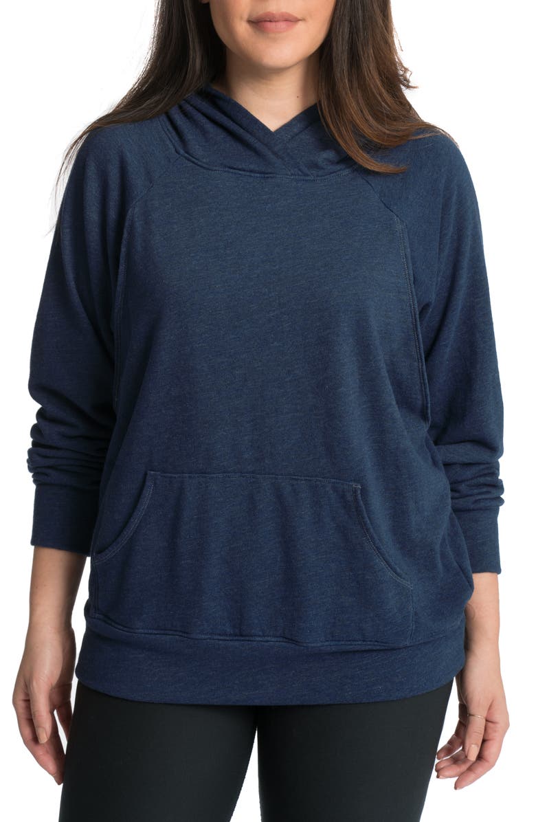 Bun Maternity Relaxed Daily Maternity Nursing Hoodie | Nordstrom