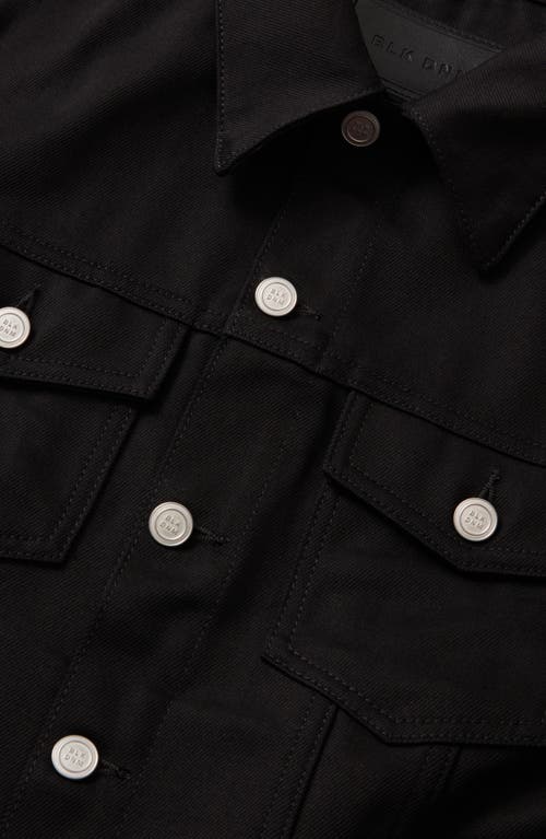 Shop Blk Dnm Denim Trucker Jacket In Black Black