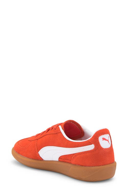 Shop Puma Kids' Palermo Sneaker In Redmazing- White