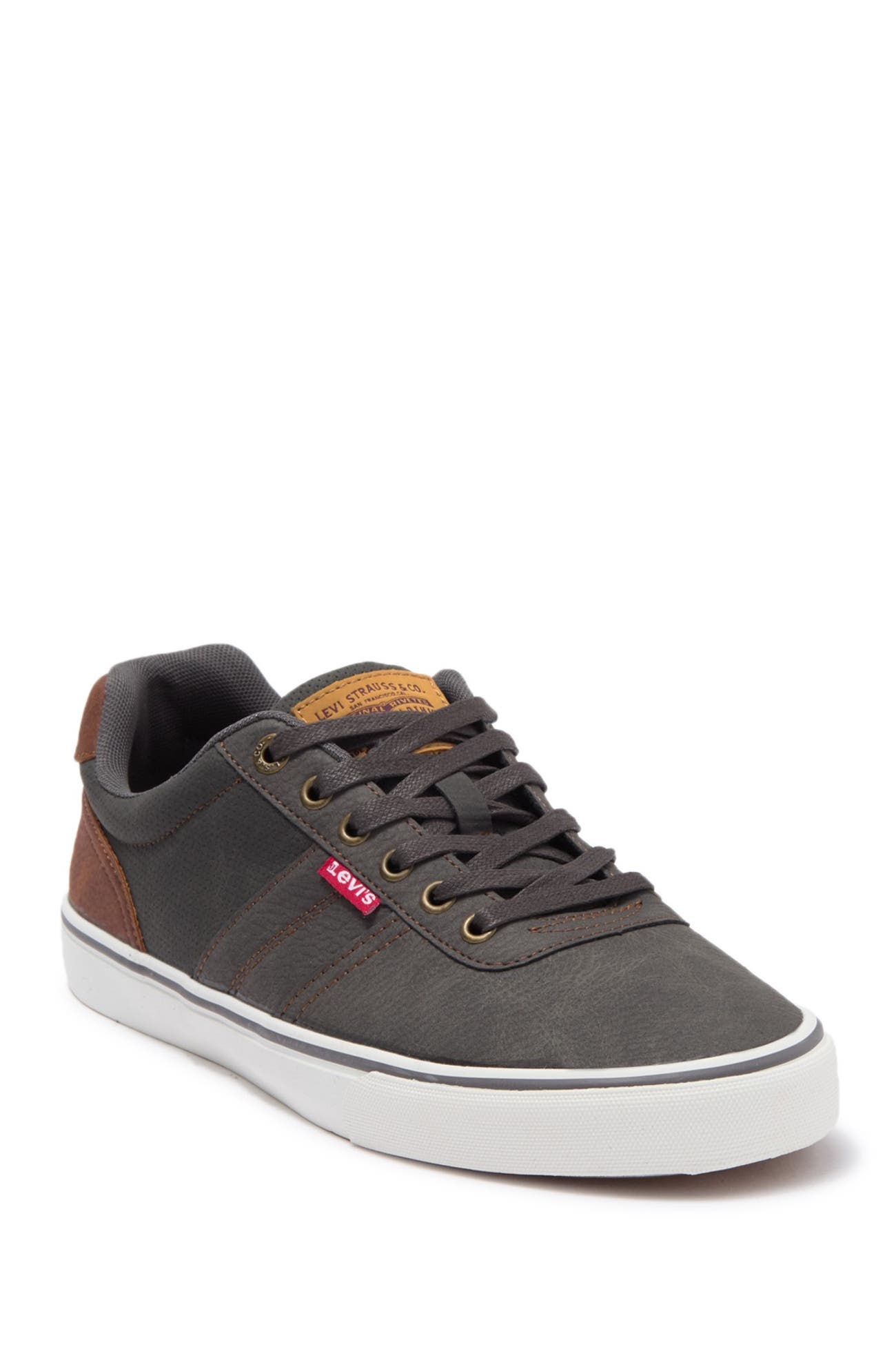 levi's textured lace up sneakers