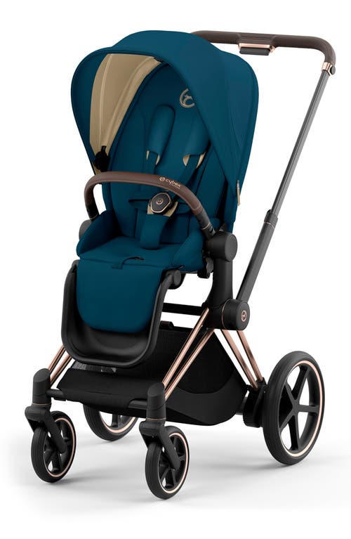 CYBEX e-PRIAM 2 Electronic Smart Stroller in Mountain Blue at Nordstrom