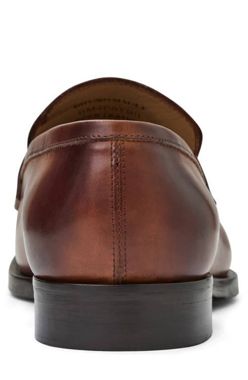 Shop Bruno Magli Payton Penny Loafer In Cognac