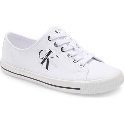Calvin Klein Diamante Sneaker, White