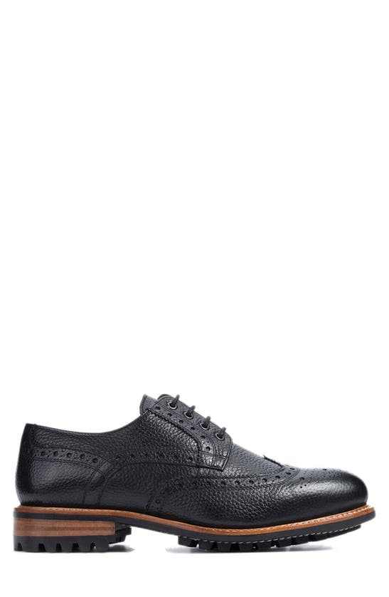 Anthony Veer Men's Richard Wingtip Oxford Lace-up Leather Shoes In Black