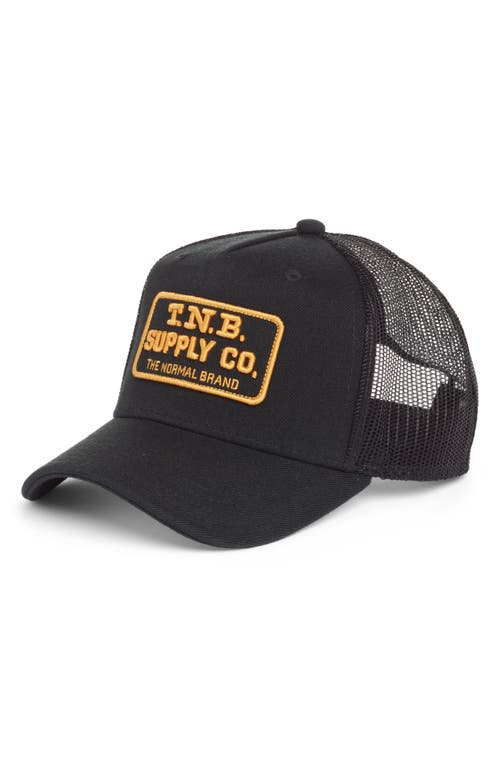 Supply Co. Trucker Hat in Black