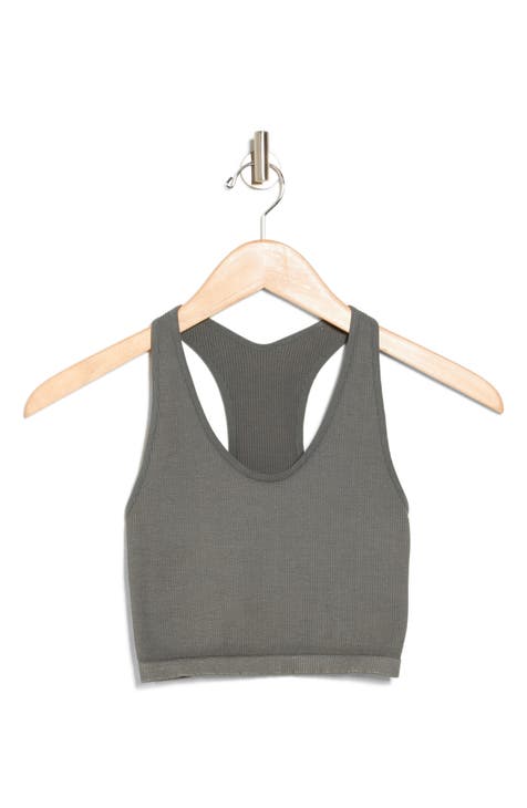 Zella Seamless Performance T-shirt In Green Berry At Nordstrom