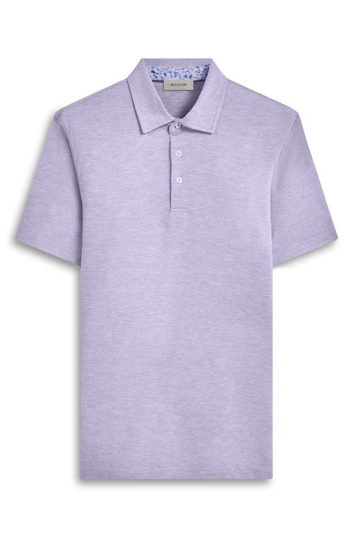 Shop Bugatchi Upf 50+ Polo Shirt In Lilac