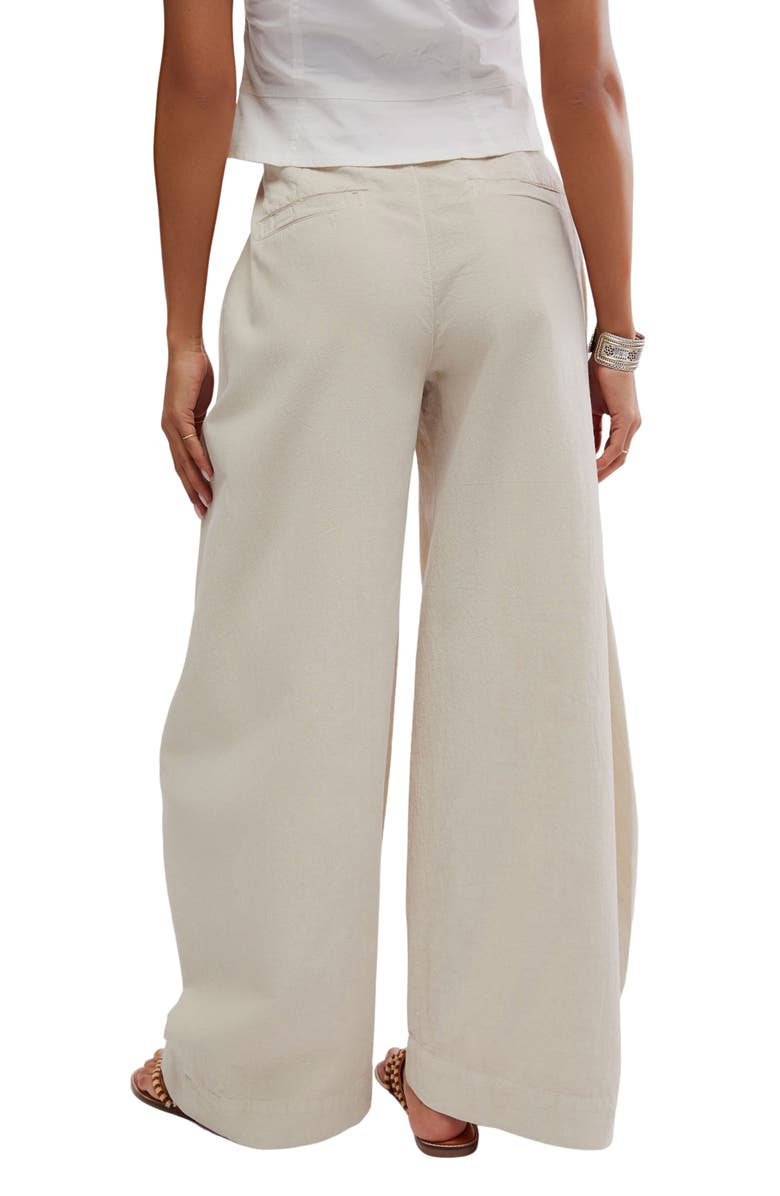 Free People Tegan Washed Cotton Barrel Pants | Nordstrom