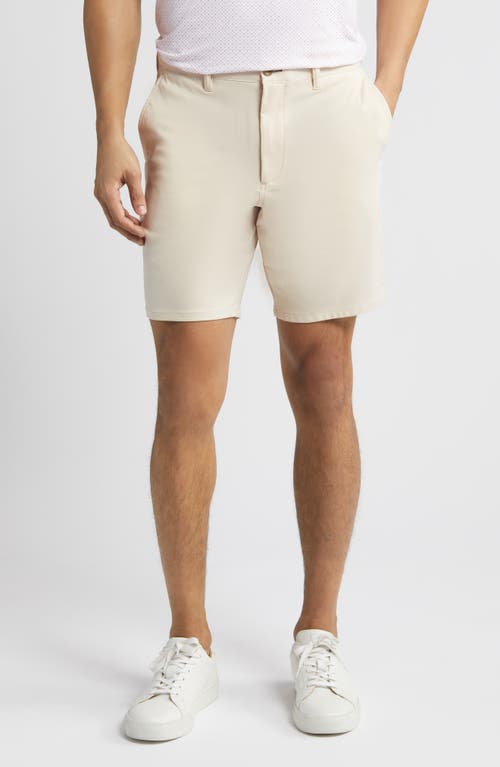 Jupiter Cotton Blend Chino Shorts in Stone