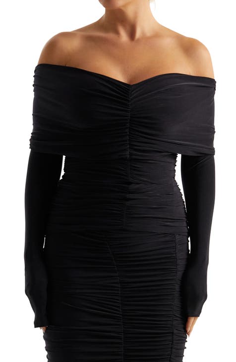 Top Naked Wardrobe Black size 0 US in Polyester - 28689248