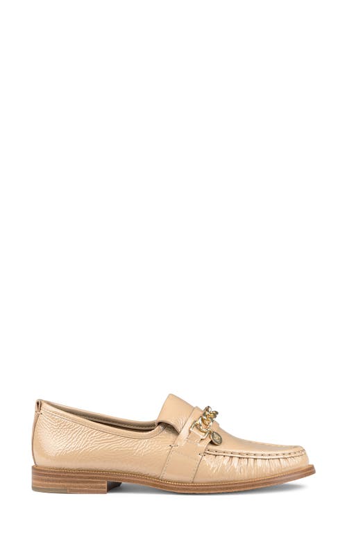 Shop Donald Pliner Moc Toe Bit Loafer In Sand