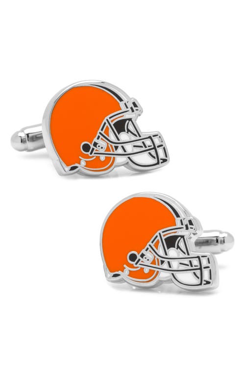 Cufflinks, Inc. Cleveland Browns Cuff Links in Orange at Nordstrom