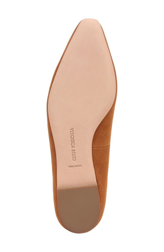 Shop Veronica Beard Catherine Ballet Flat In Caramel