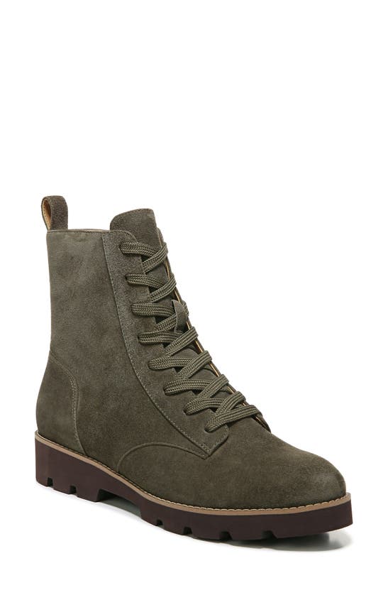Vionic Lani Combat Boot In Olive