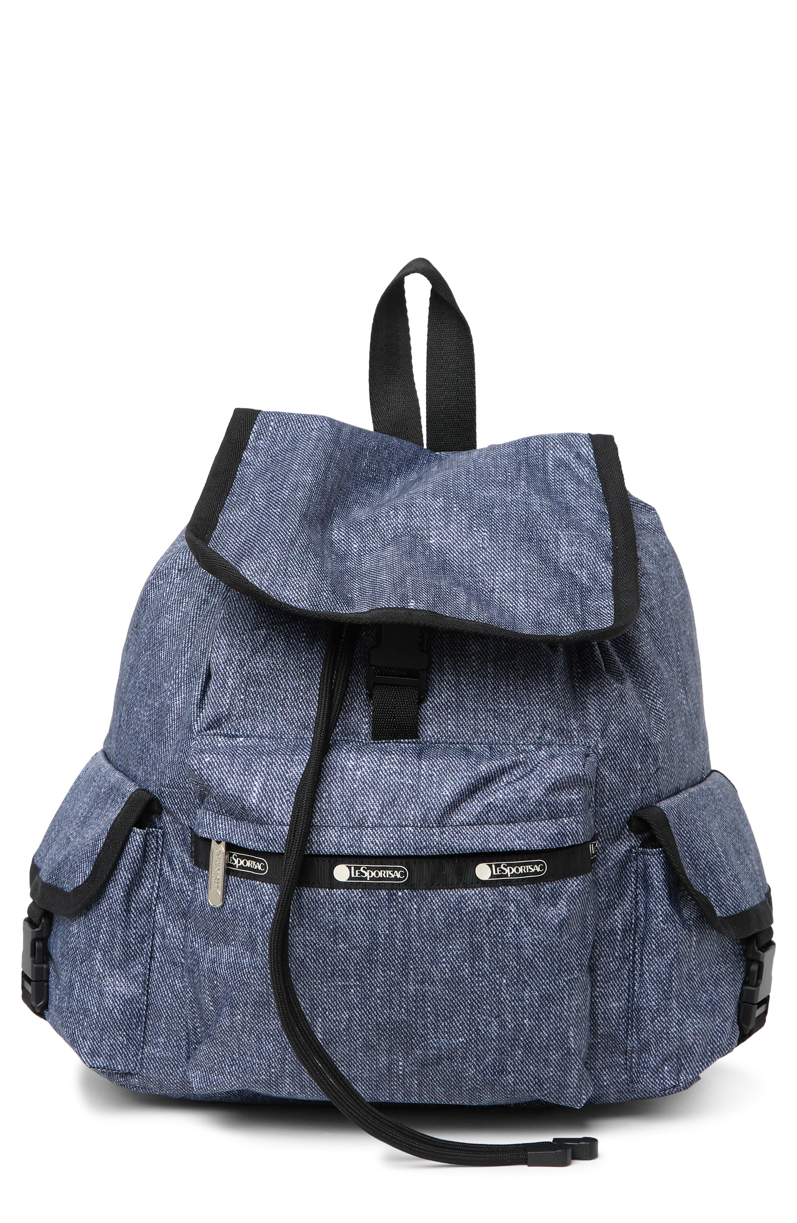 Lesportsac Medium Wayfarer Backpack In Light/pastel Grey9