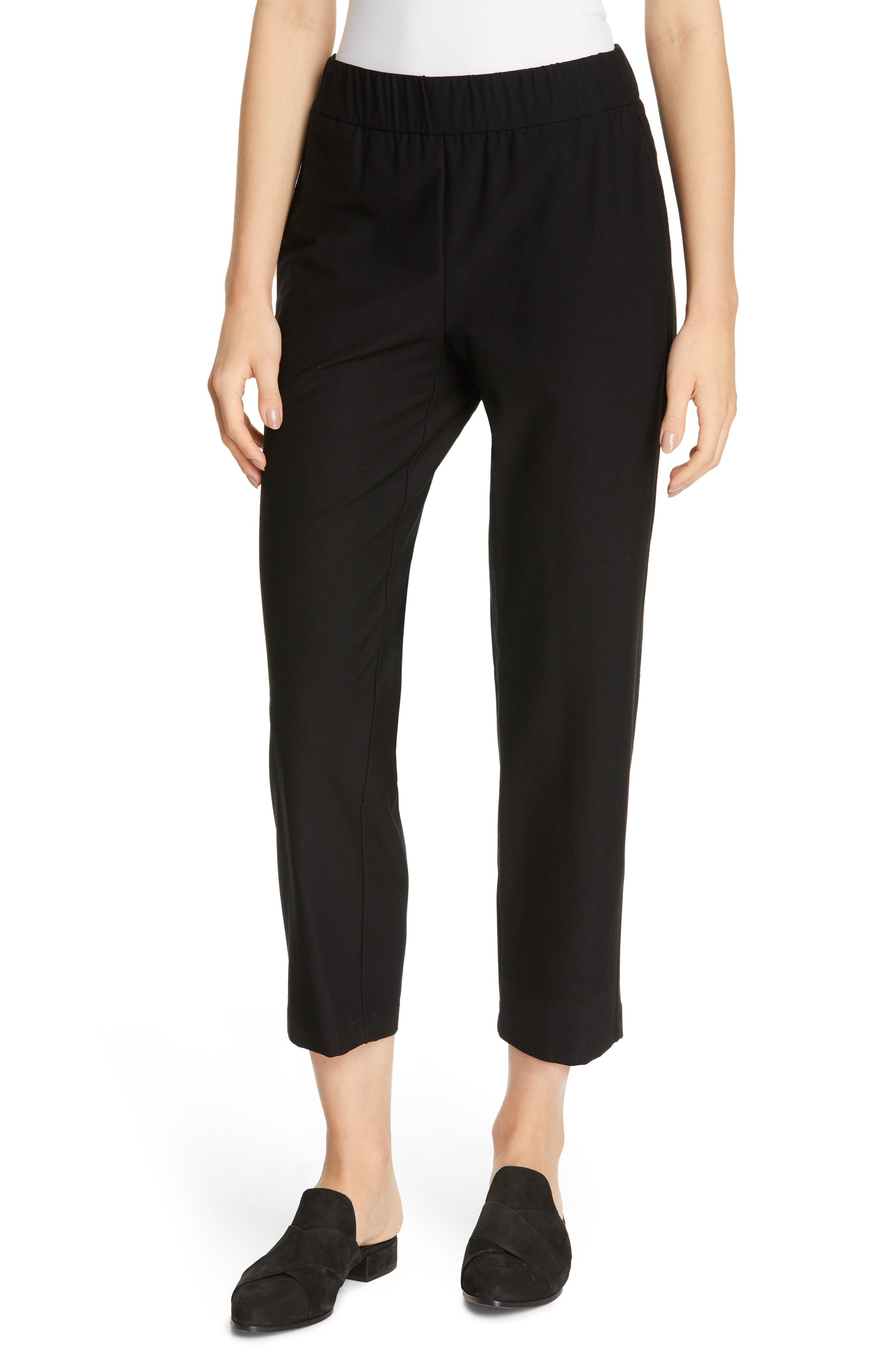 eileen fisher tapered ankle pant