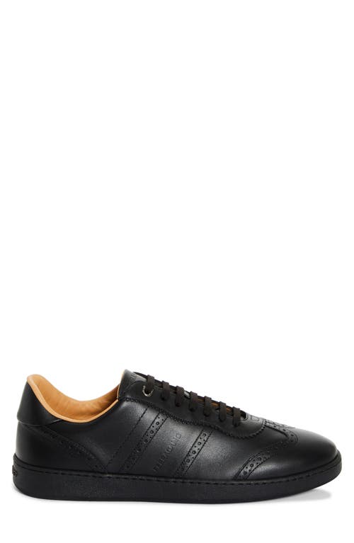 Shop Ferragamo Achille Sneaker In Nero New Biscotto