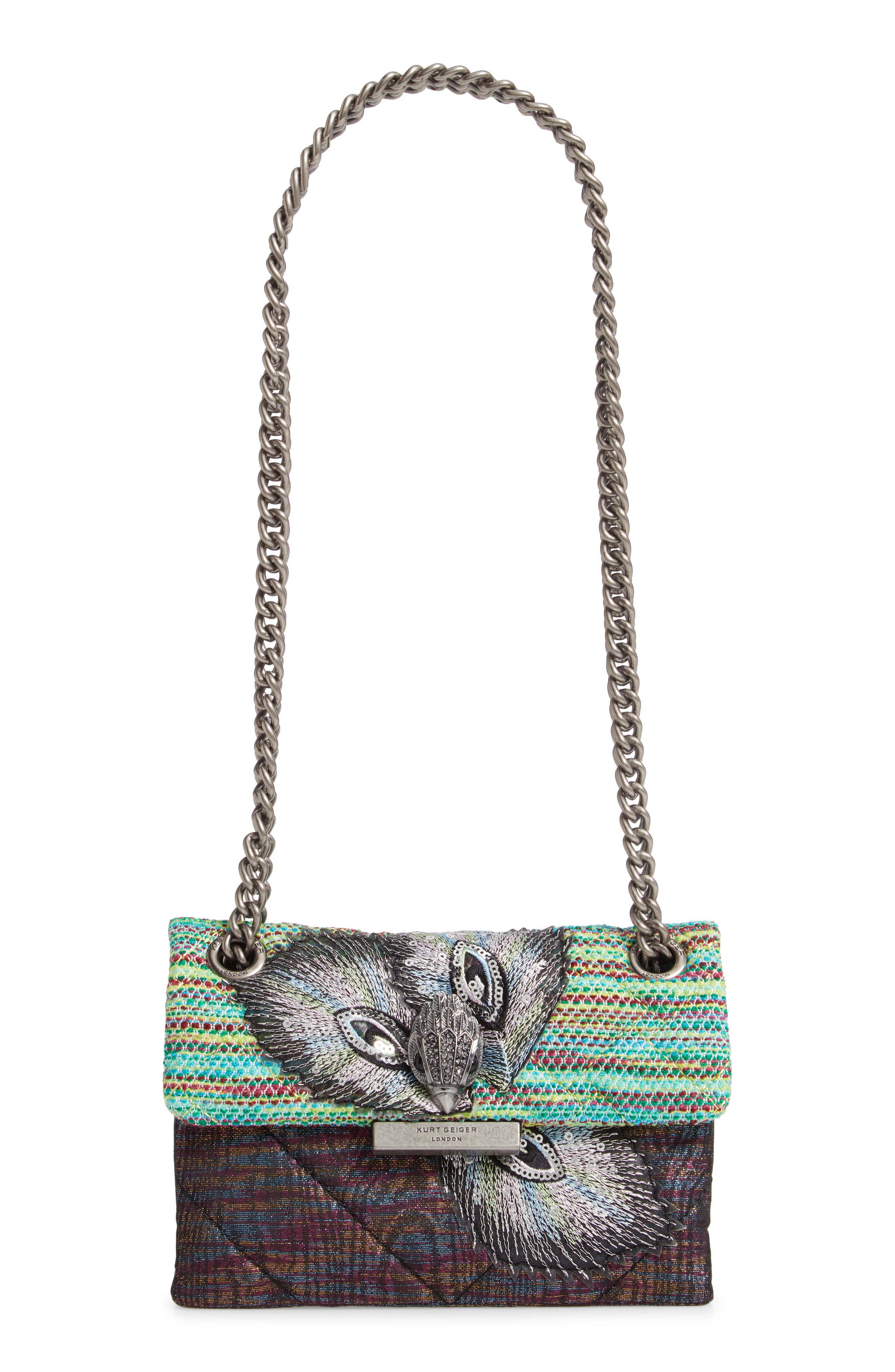 kurt geiger fabric mini kensington