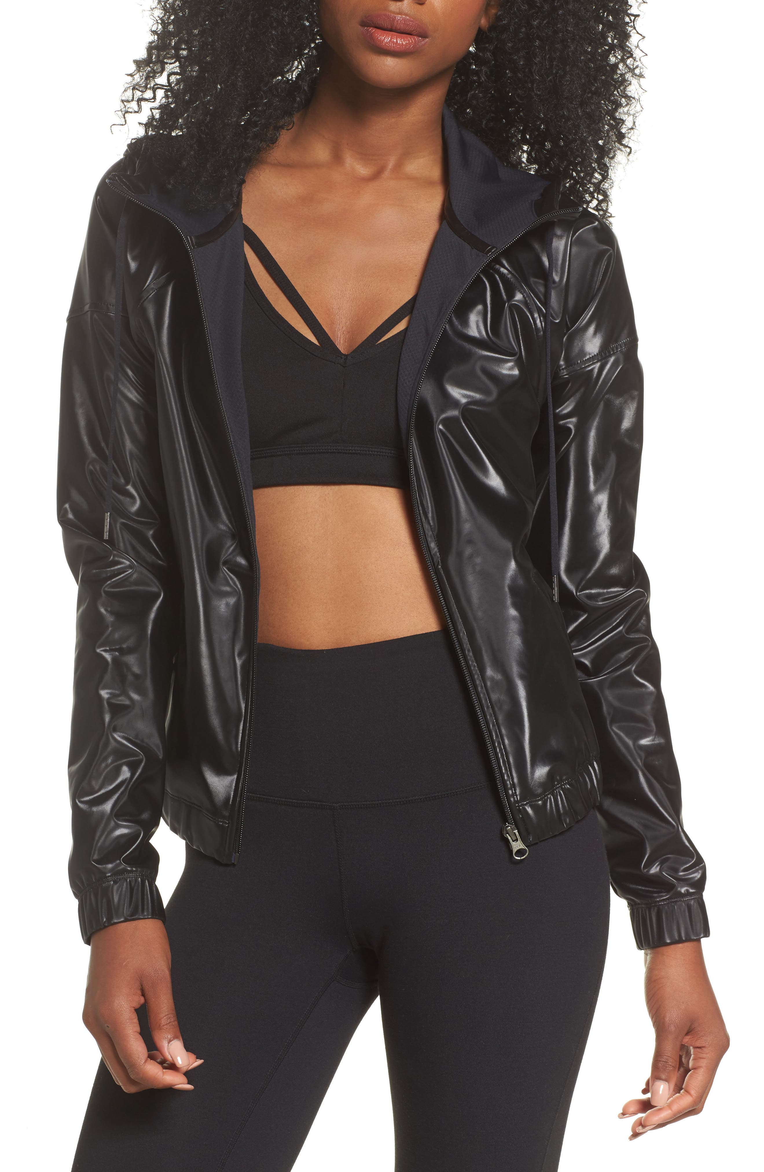 zella step out hooded jacket