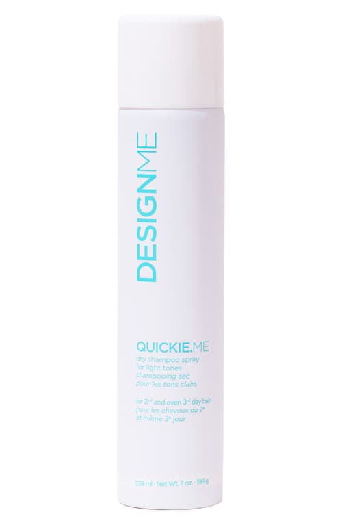Design.me Designme Quickie.me Dry Shampoo For Light Tones In Blonde